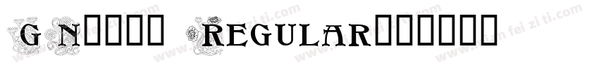 GN-キルゴ Regular字体转换